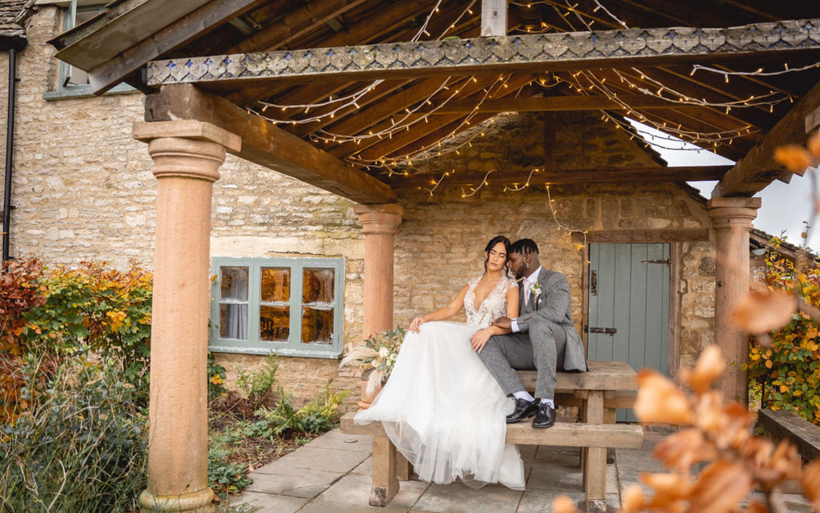 Embrace the Warmth of Love: Cozy Wedding at The Old Lodge